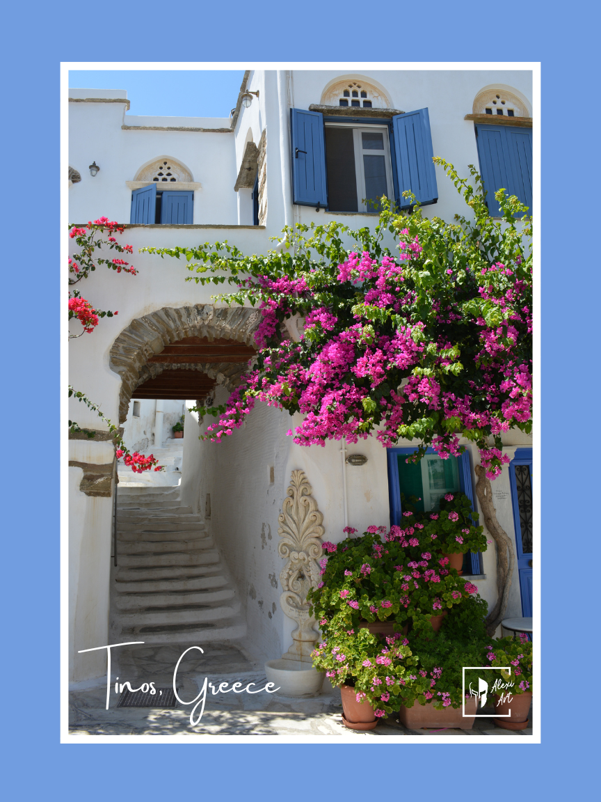 Beautiful Tinos, Greece, Captured in Brilliant Photo Posters