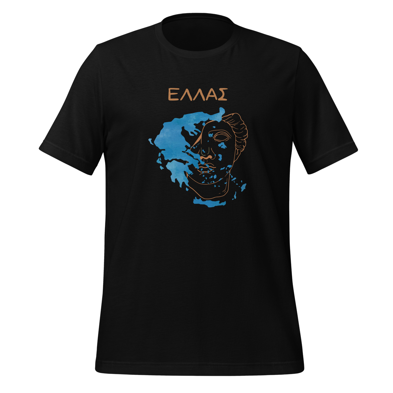 Ellas Greece Greek Antiquities Premium Unisex T-shirt black