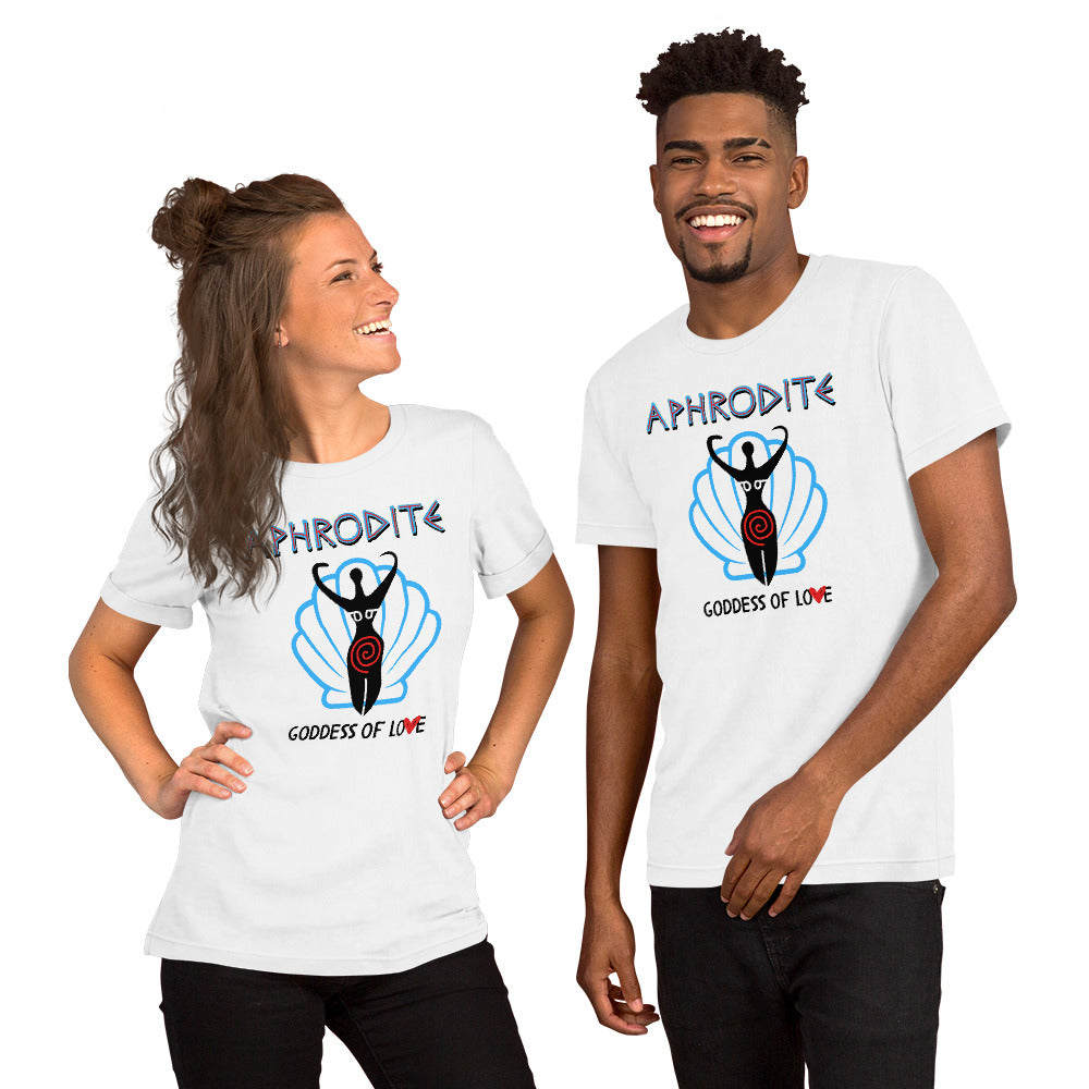 Greek Gods Aphrodite Goddess of Love Premium Unisex T-shirt