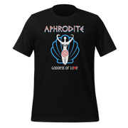 Greek Gods Aphrodite Goddess of Love Premium Unisex T-shirt black