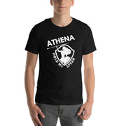 Greek Gods Goddess Athena Hold My Spear Funny Greek Premium Unisex T-shirt