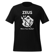 Greek Gods Zeus Whos Your Daddy Premium Unisex T-shirt black