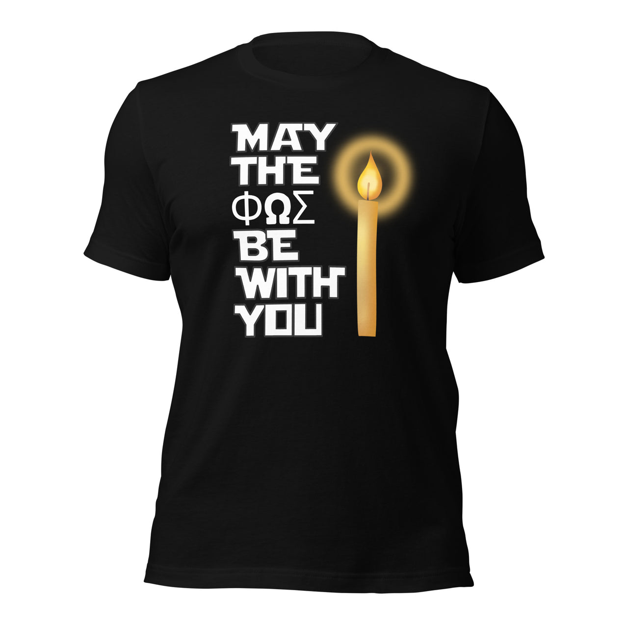 May the Fos Light Be With You Greek Easter T-shirt