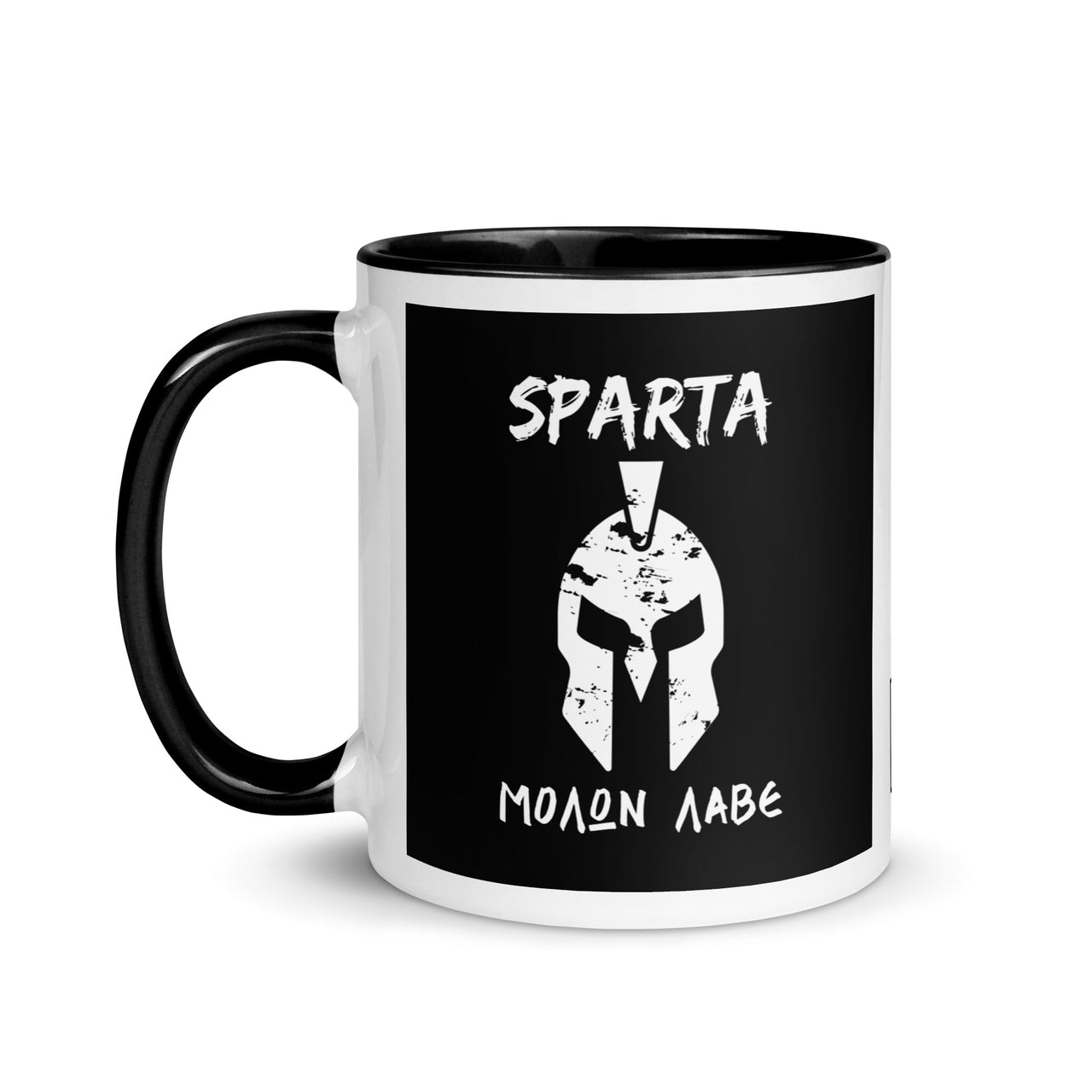 Sparta Molon Labe Spartan Helmet Ceramic Mug