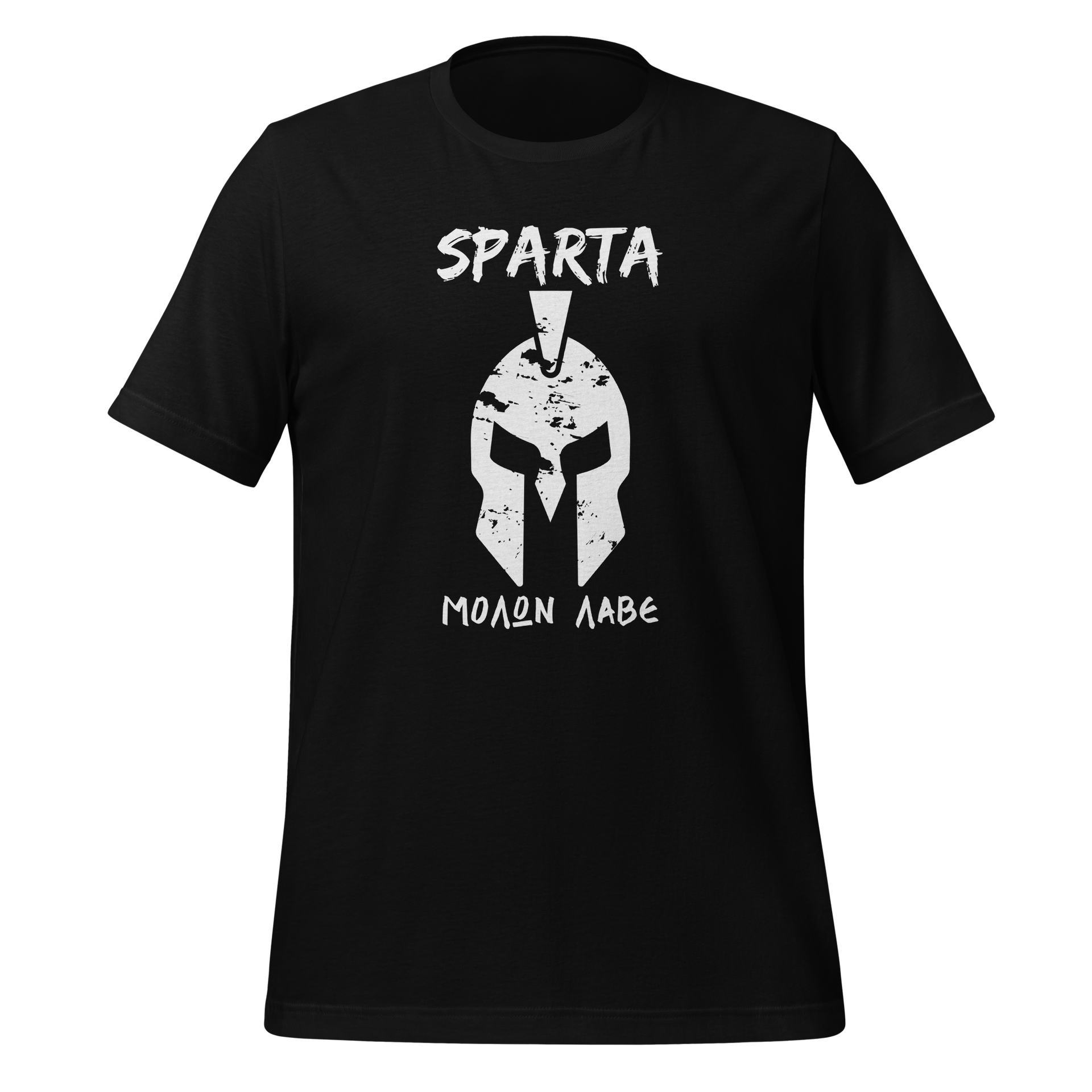 Sparta Spartan Helmet Molon Labe Greek Stylish Unisex T-shirt