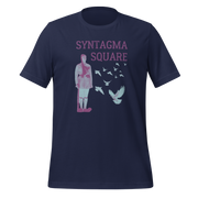 Syntagma Square Athens Evzones Premium Unisex T-shirt navy final