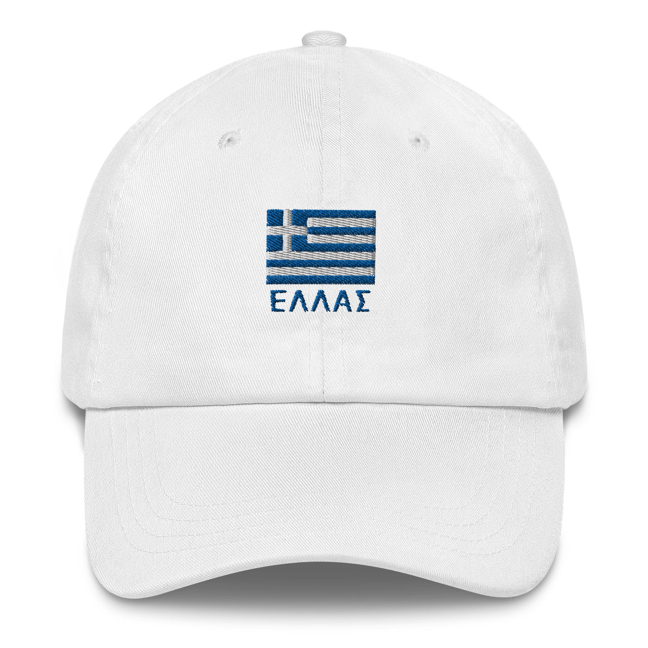 Greek Flag Ellas Unisex Adjustable Hat