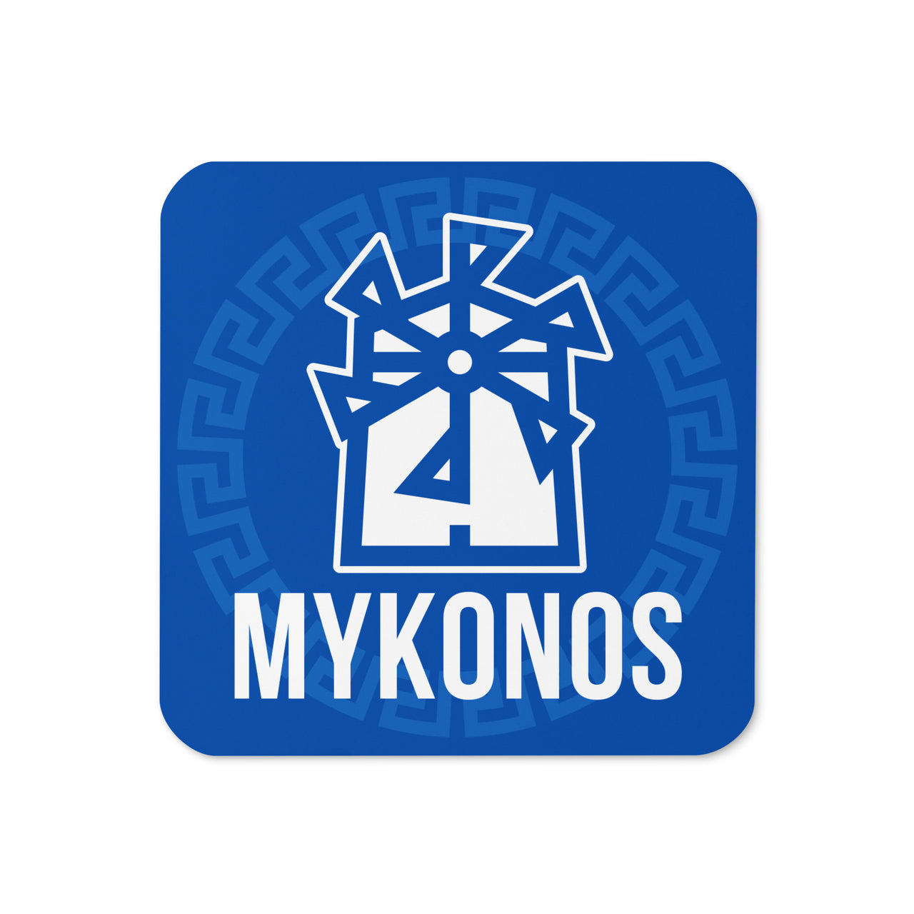 Iconic Places - Mykonos Coaster