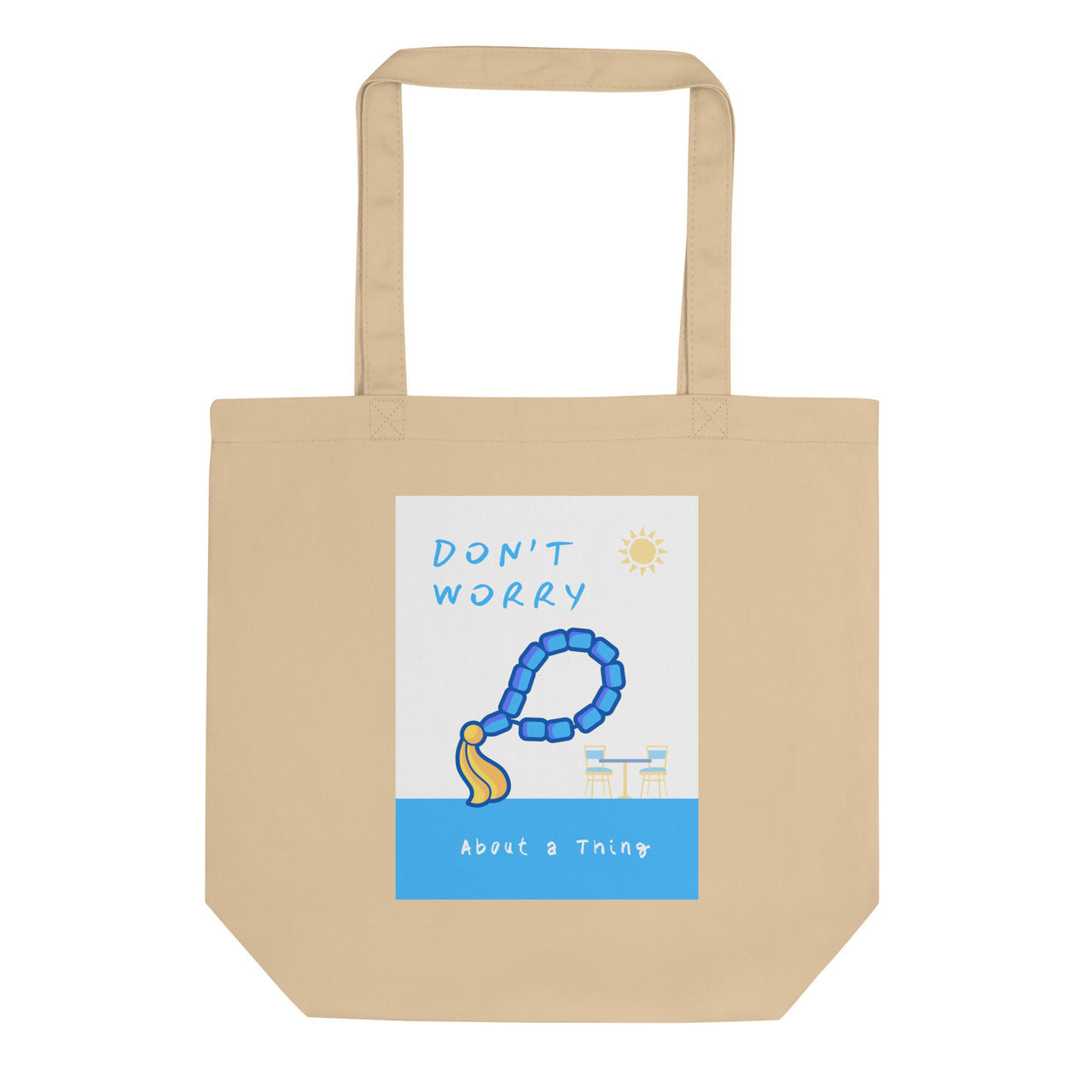 Don't Worry Beads Medium Eco Tote Bag