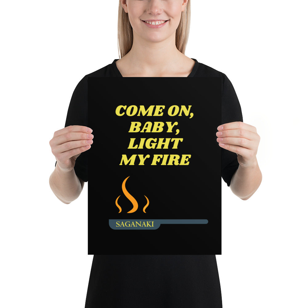 Light My Saganaki Poster