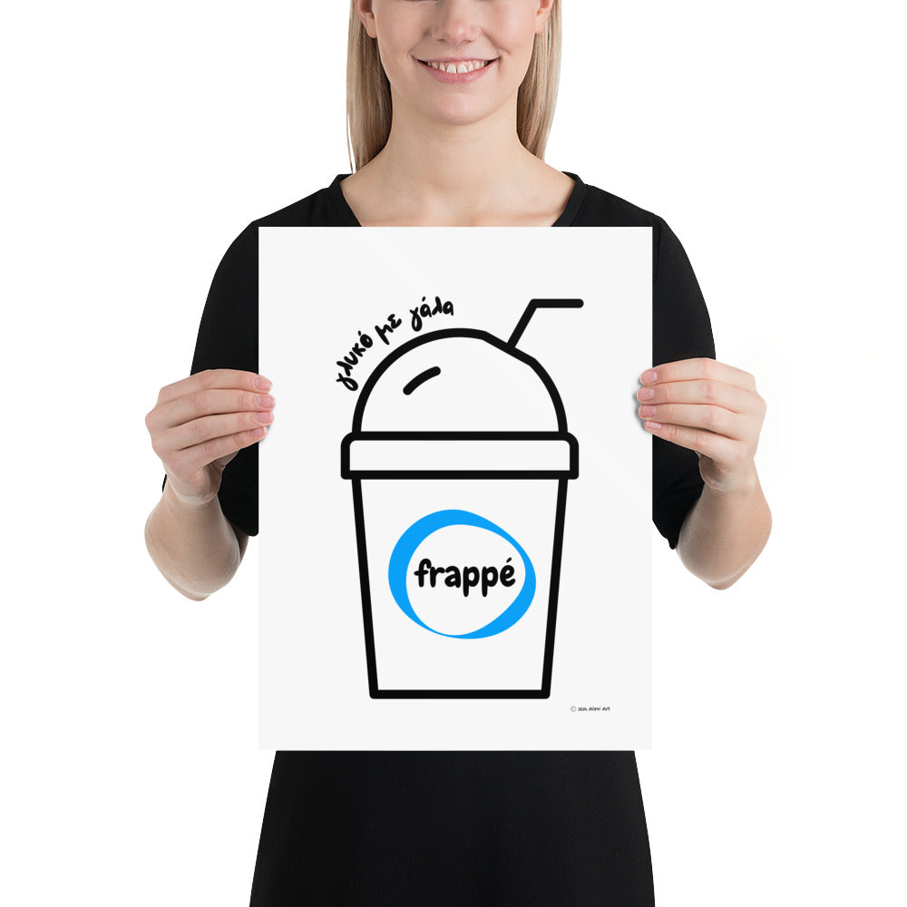 Frappe Sweet with Milk Poster