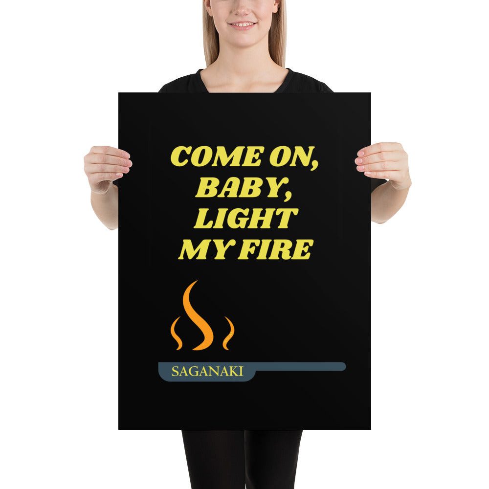 Light My Saganaki Poster