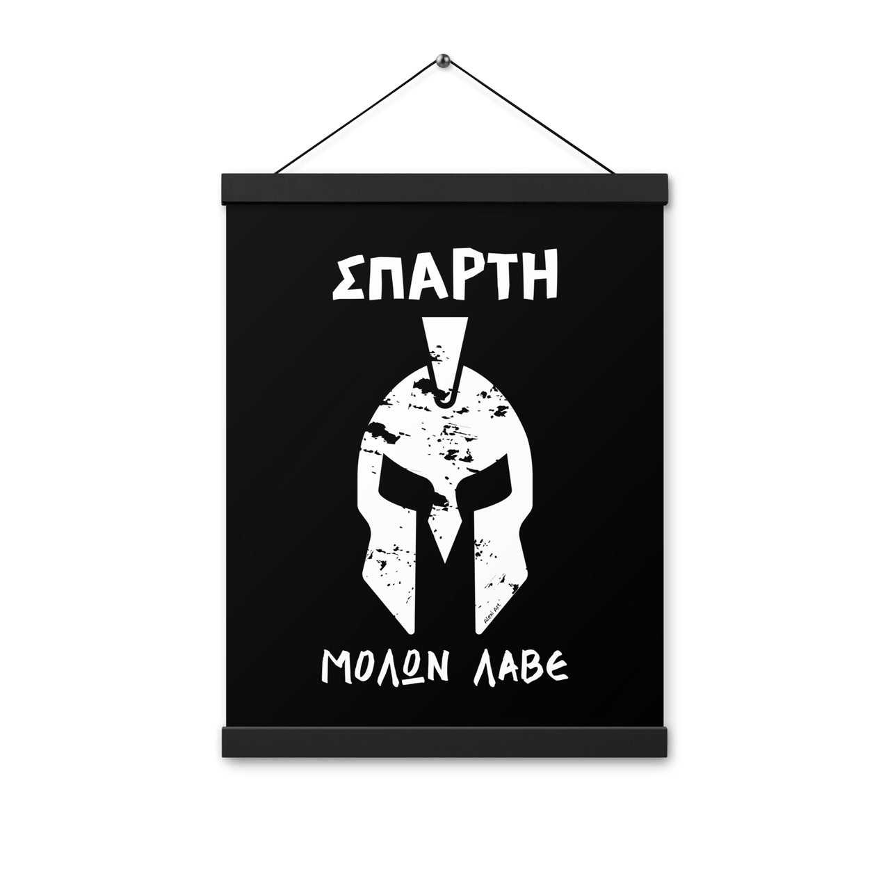 Sparta (Greek) Molon Labe Poster with Hanger