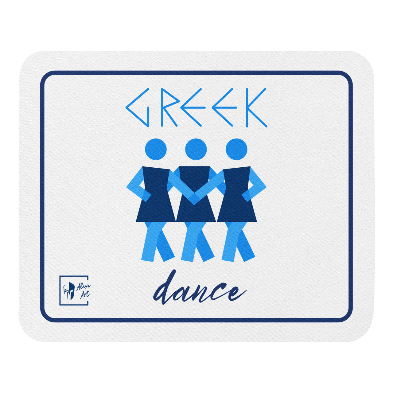 Greek Dance Mouse Pad