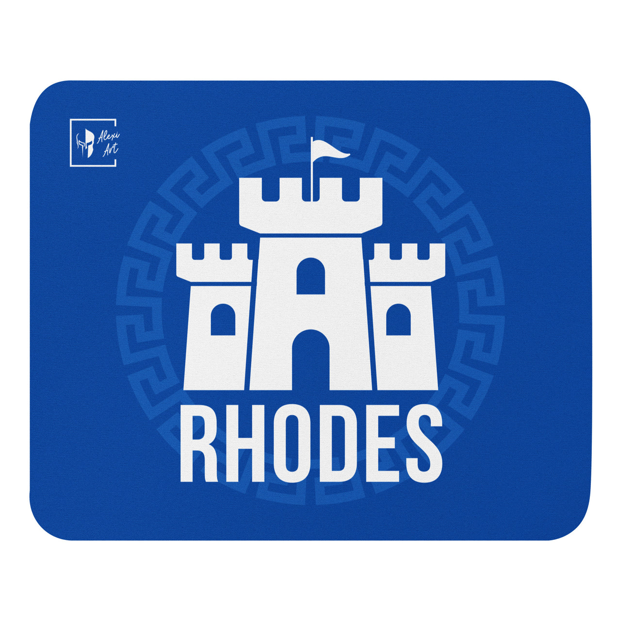 Iconic Places - Rhodes Mouse Pad