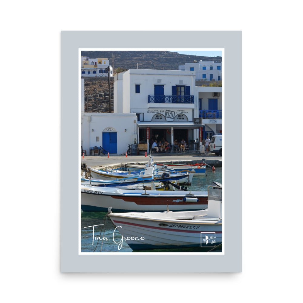 Tinos Panormos Beach Photo Poster