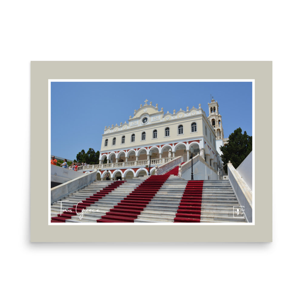 Tinos Evangelistria Church Photo Poster