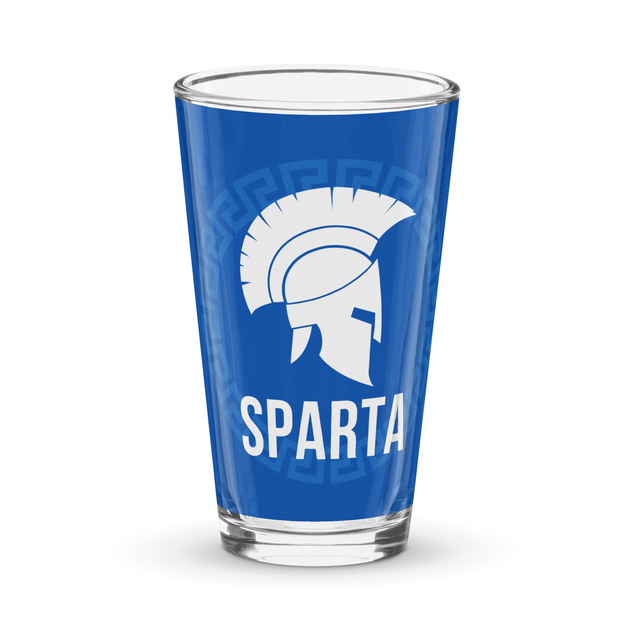 Iconic Places - Sparta 16oz Glass Pint Cup