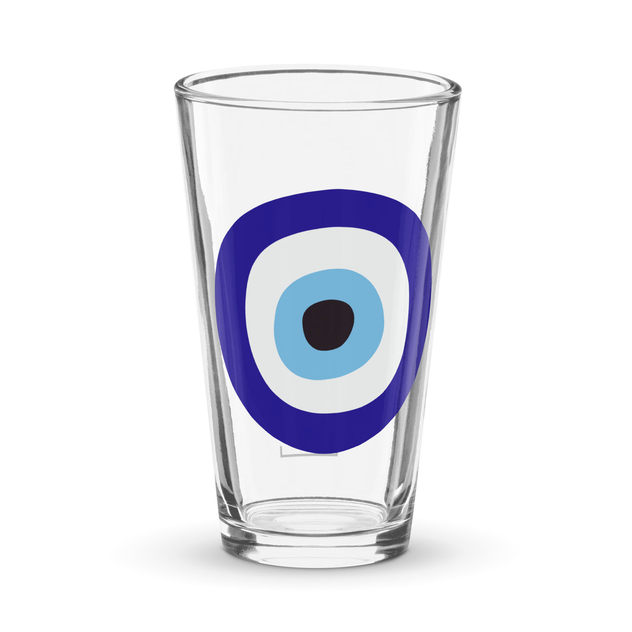 Evil Eye (Mati) 16oz Glass Cup