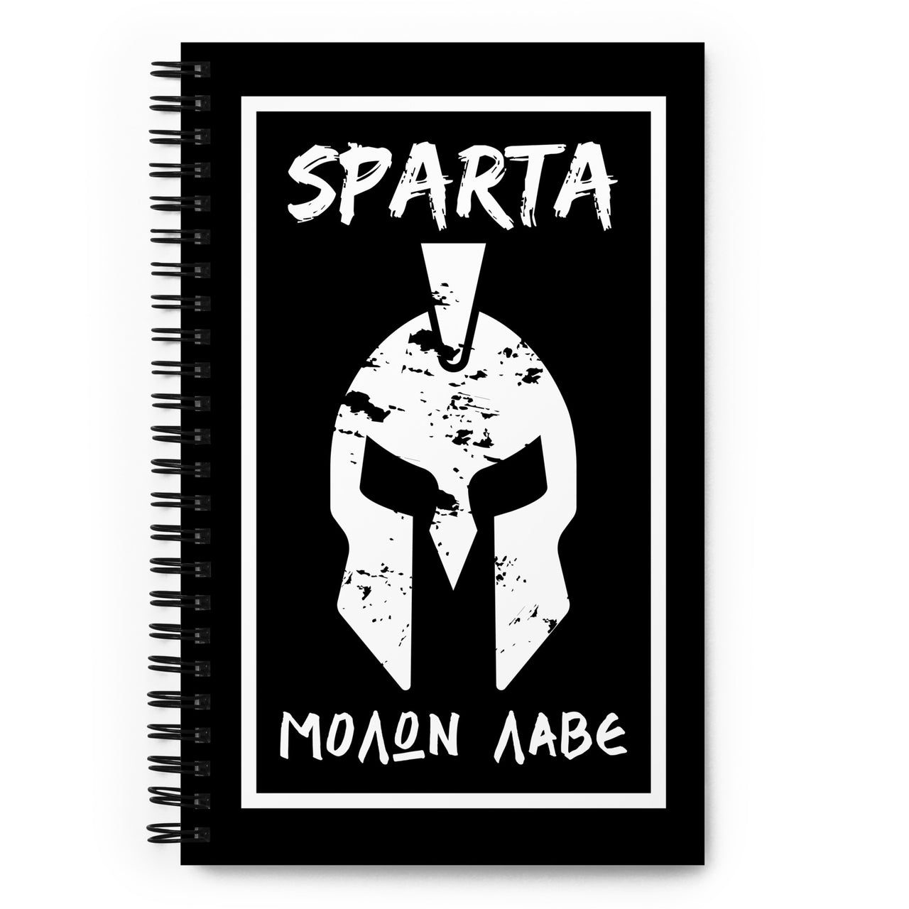 Sparta Molon Labe Spiral Notebook