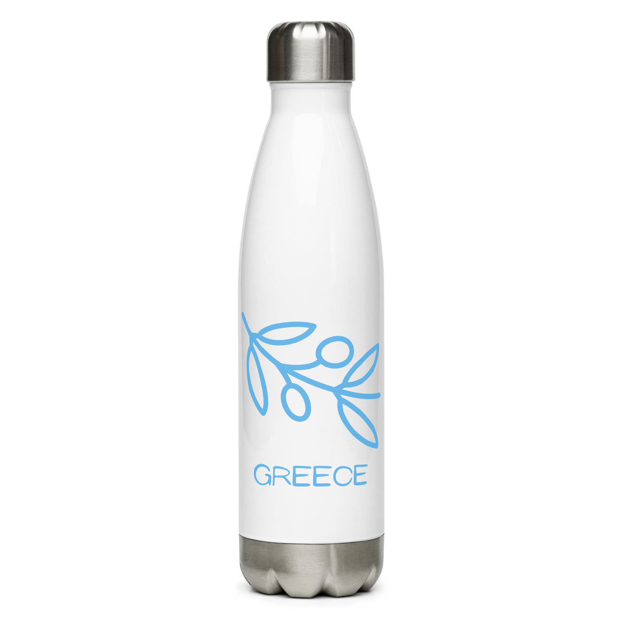 Olive Branch Stainless Steel Water Bottle