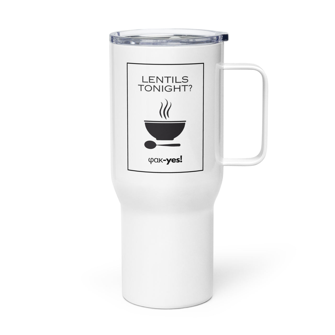 Lentils Tonight? (Fakes) Travel Mug