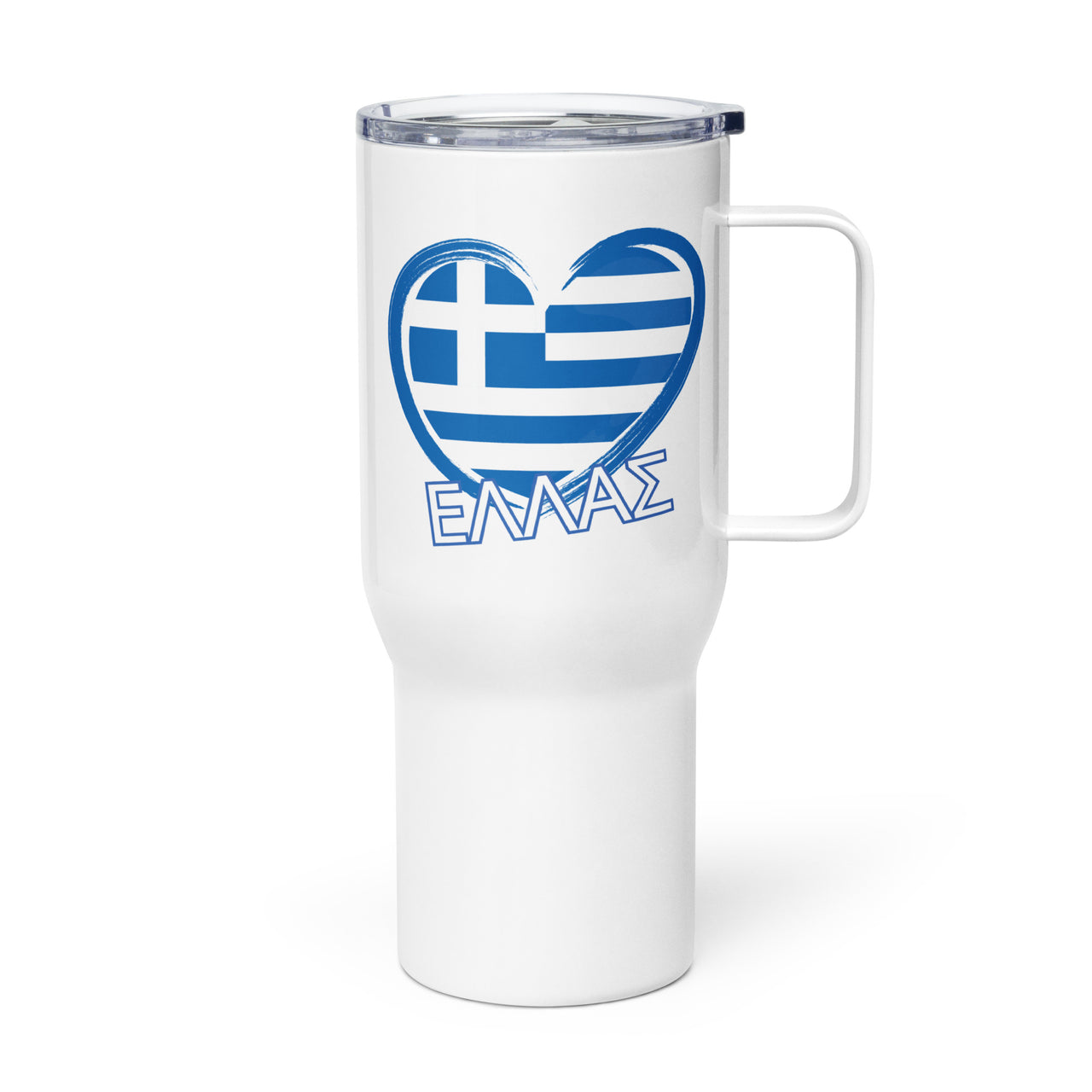 Love Greece (Ellas) Travel Mug