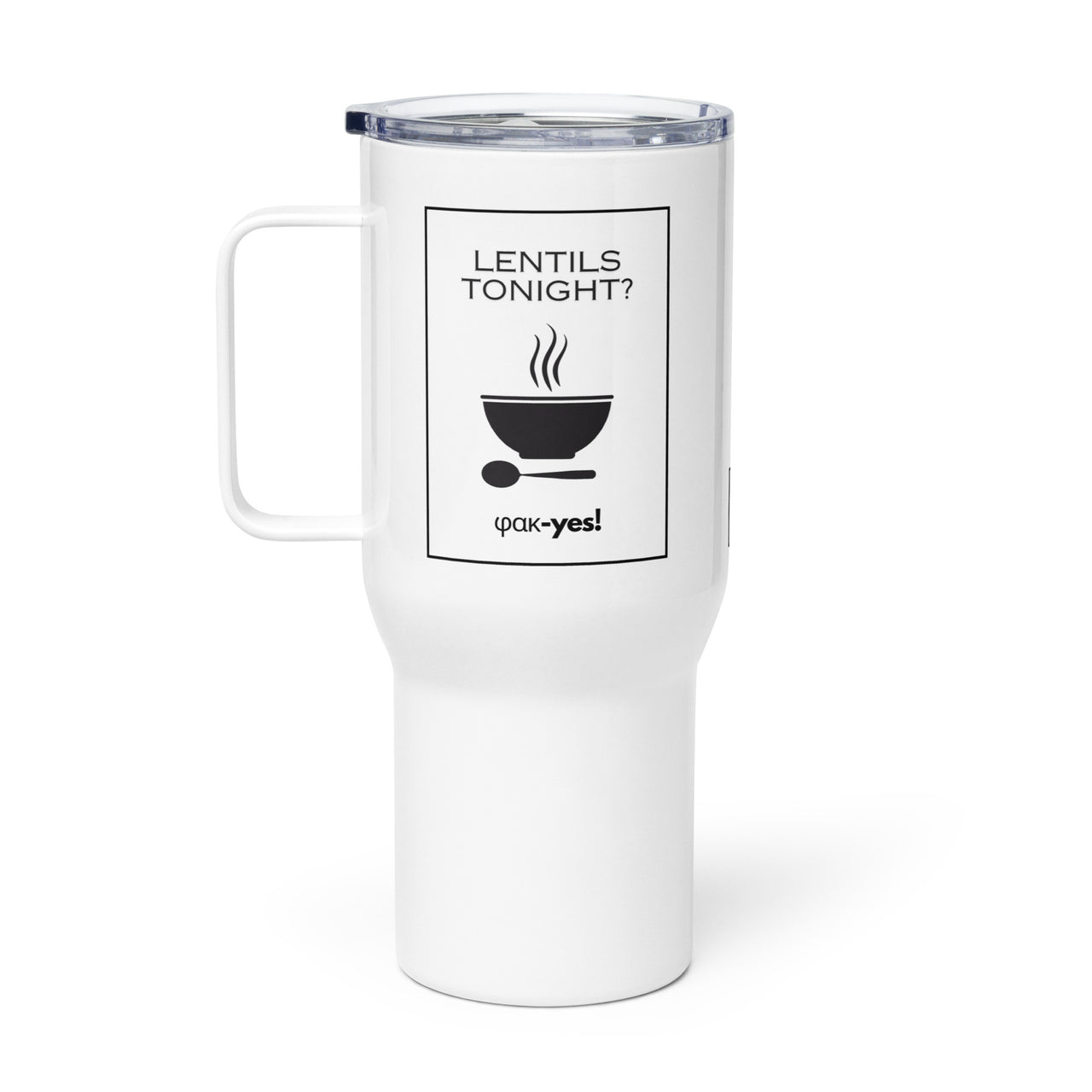 Lentils Tonight? (Fakes) Travel Mug