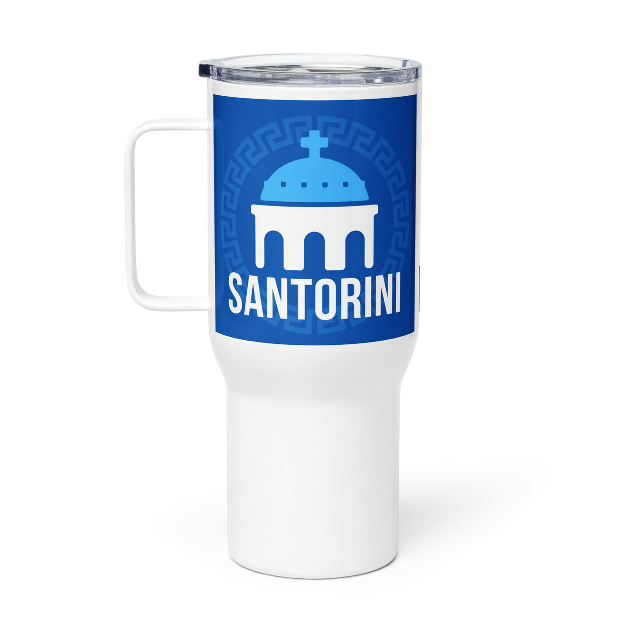 Iconic Places - Santorini Travel Mug