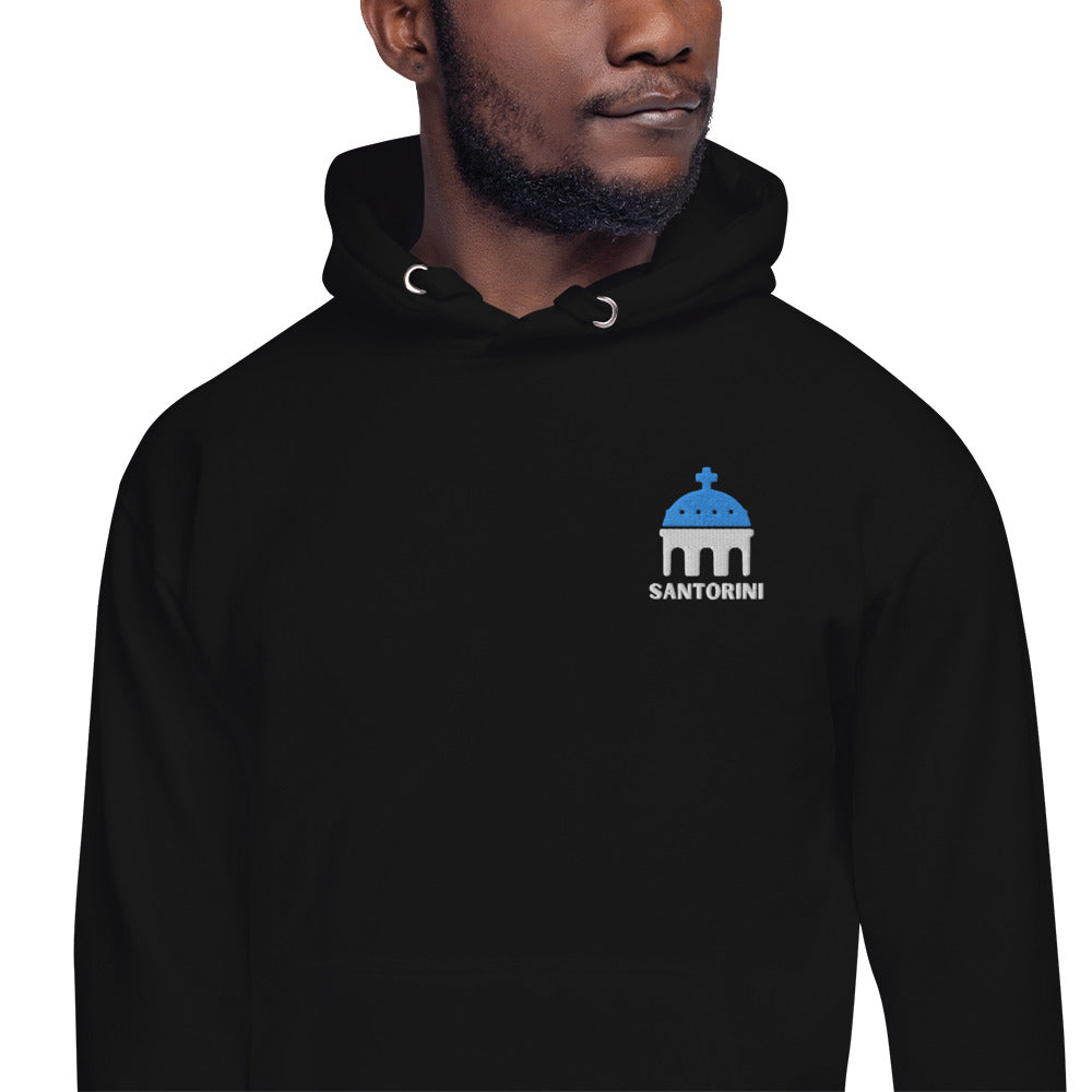 Santorini Church Unisex Premium Hoodie