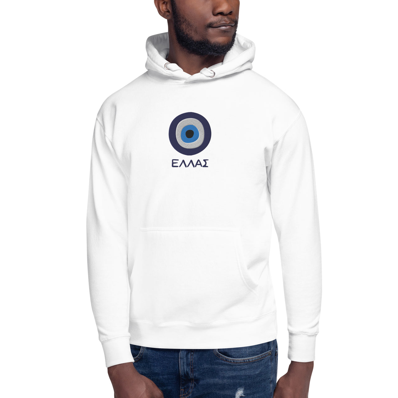 Ellas Evil Eye Mati Unisex Premium Hoodie