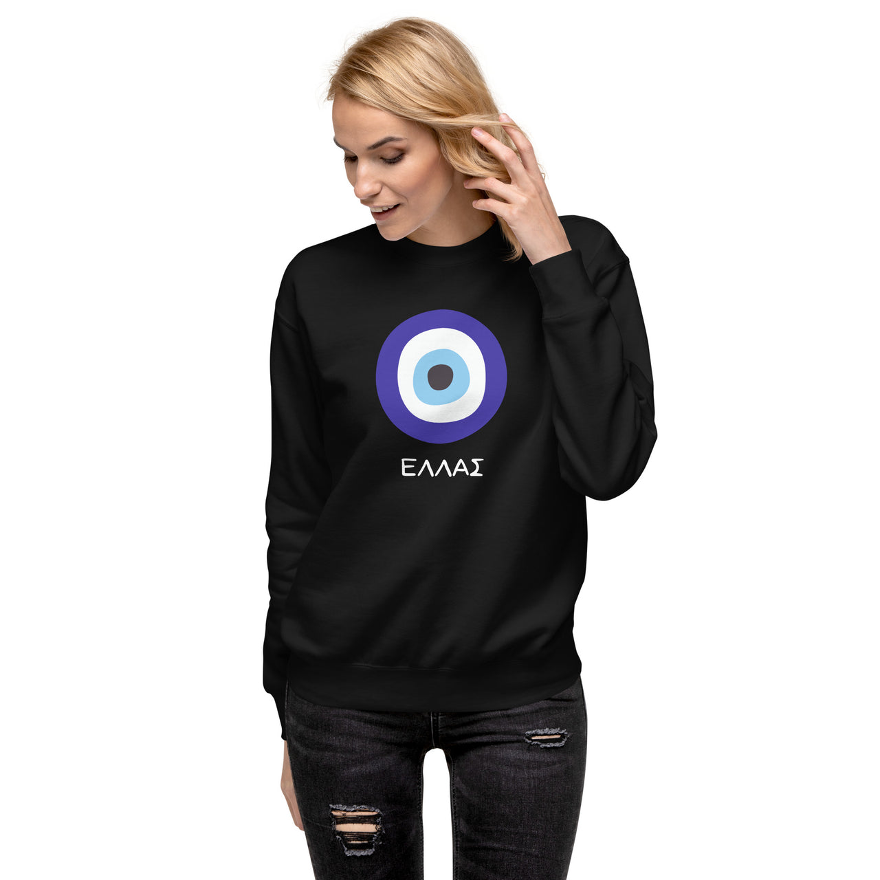 Evil Eye (Mati) Unisex Premium Sweatshirt