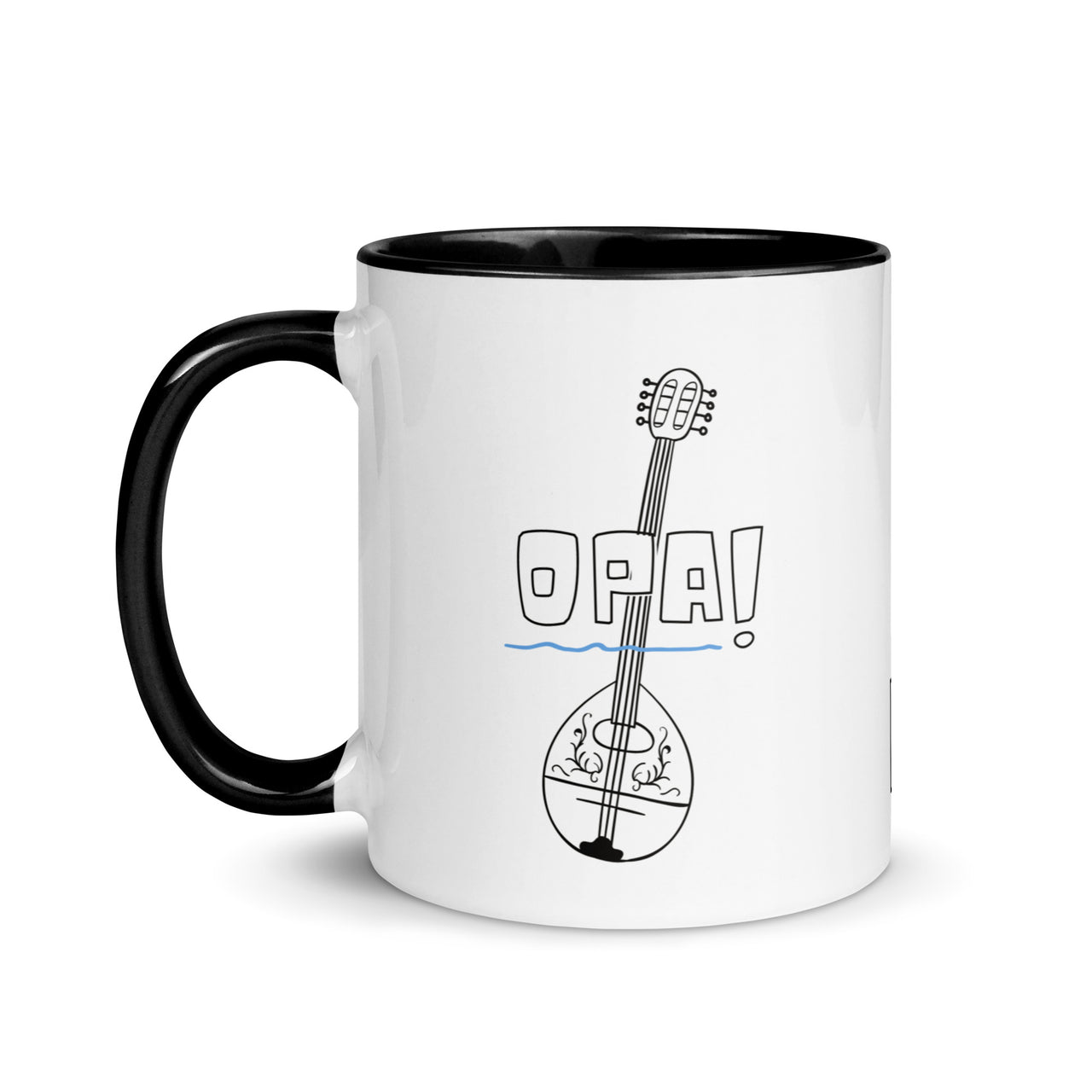 Opa! Bouzouki Ceramic Mug