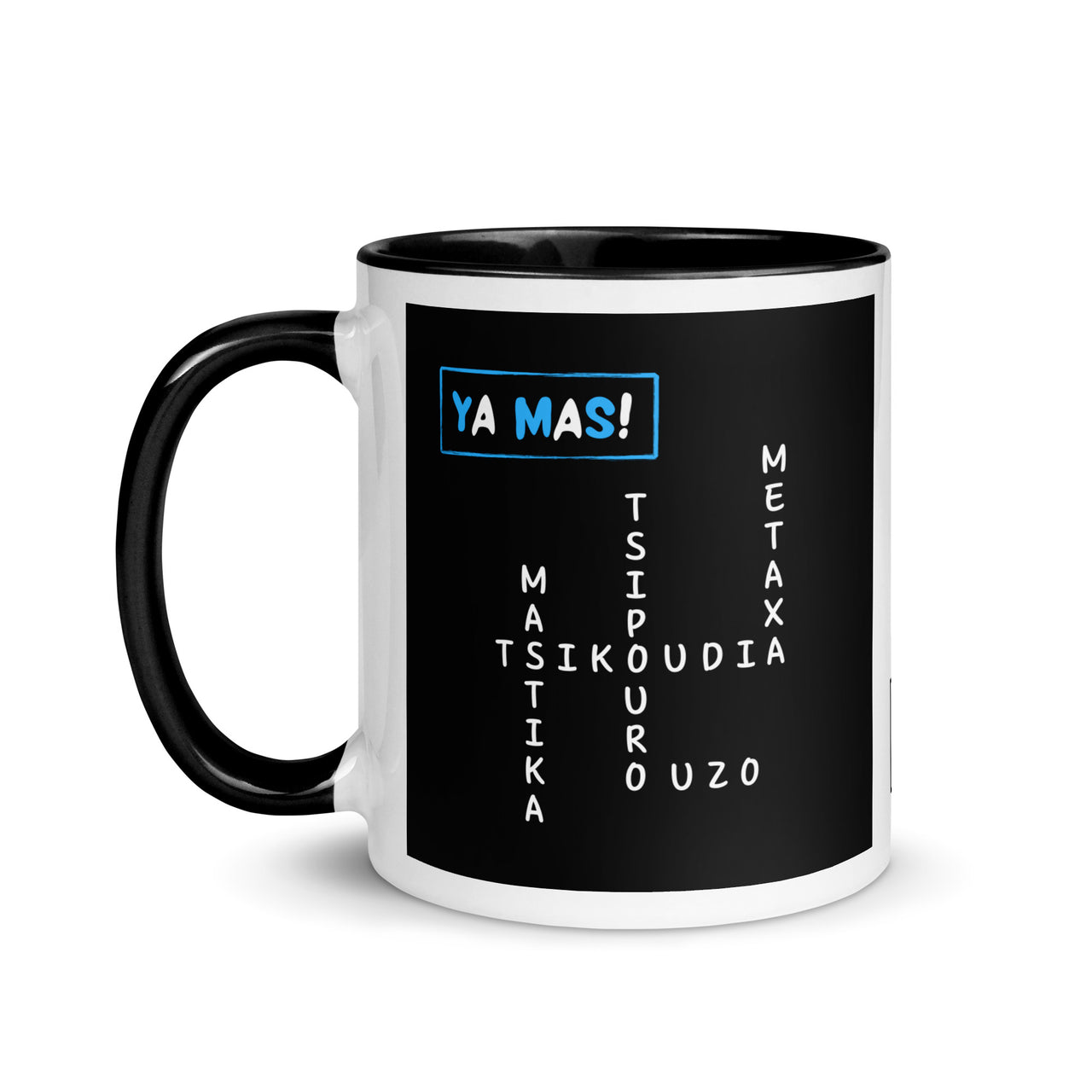 Ya Mas Greek Drinks Ceramic Mug