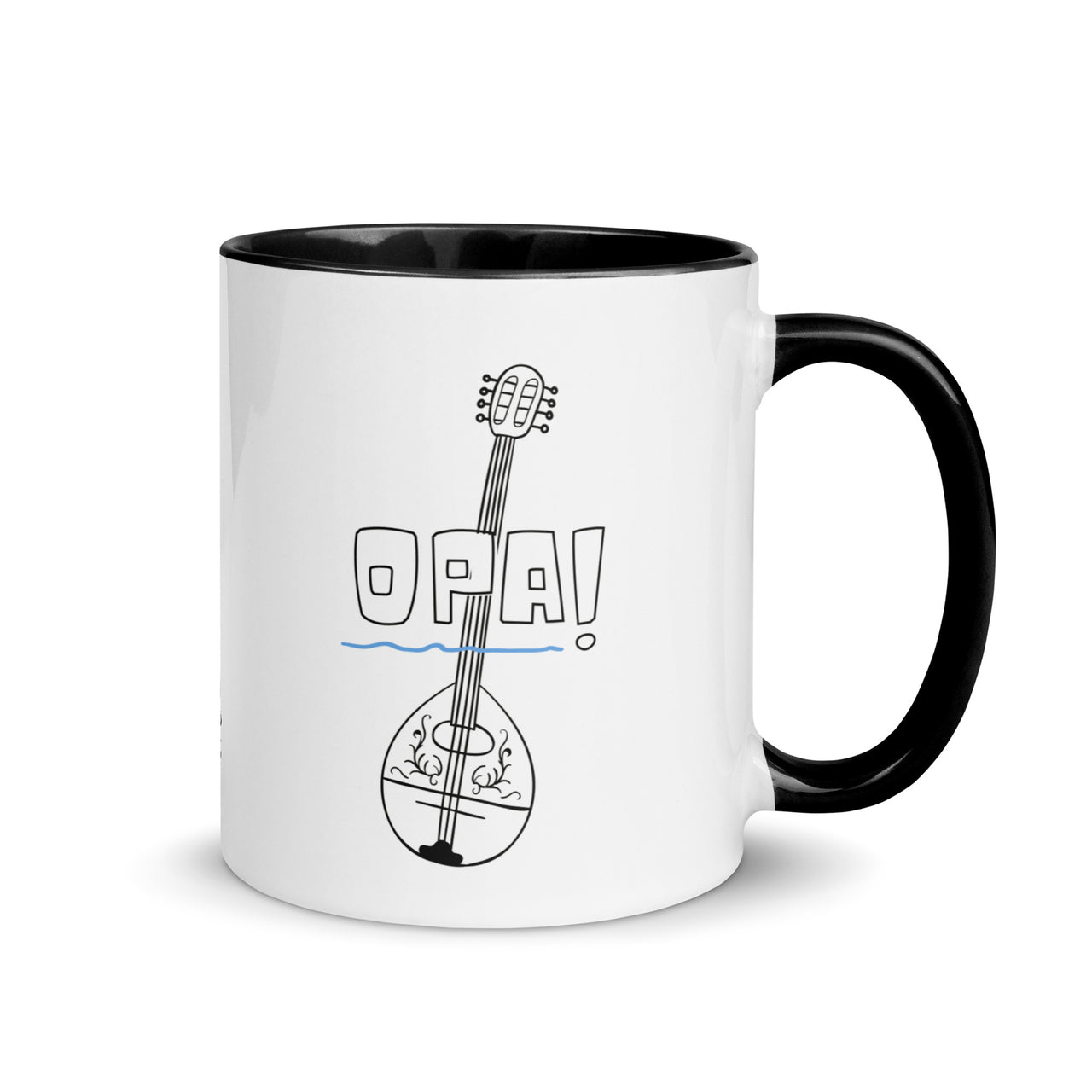 Opa! Bouzouki Ceramic Mug