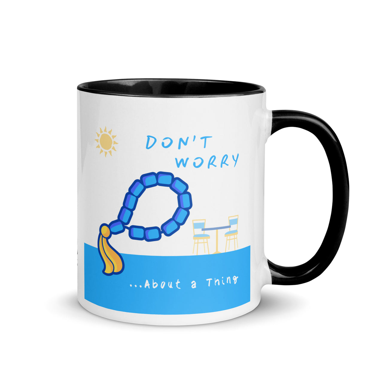 Don't Worry Beads Ceramic Mug