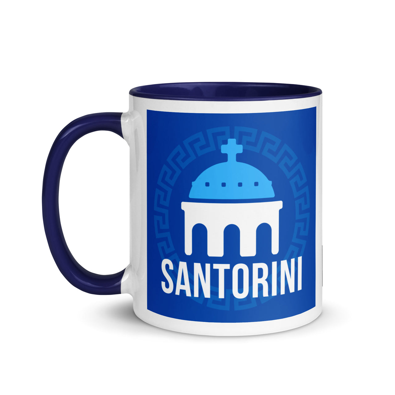 Iconic Places - Santorini Ceramic Mug