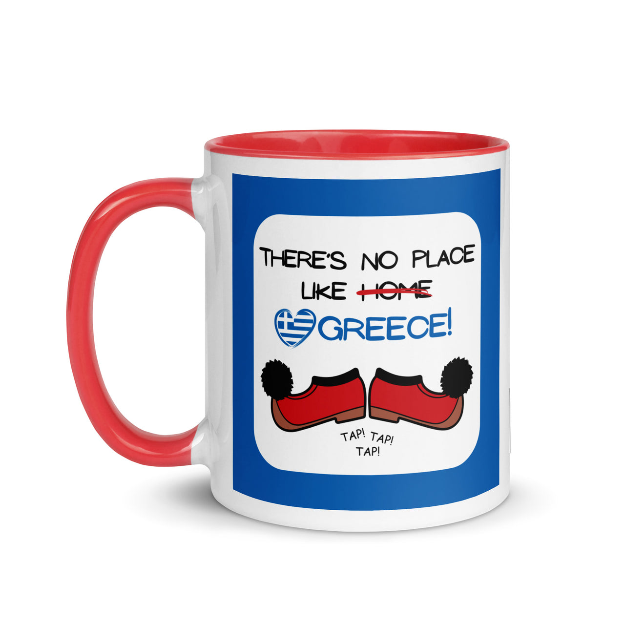 No Place Like Greece Ceramic Mug