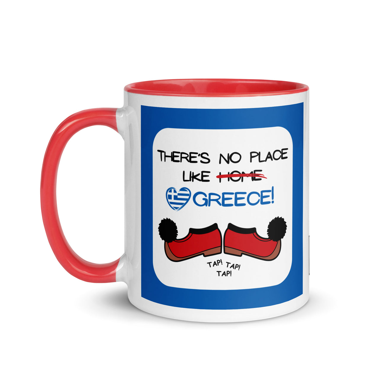 No Place Like Greece Ceramic Mug