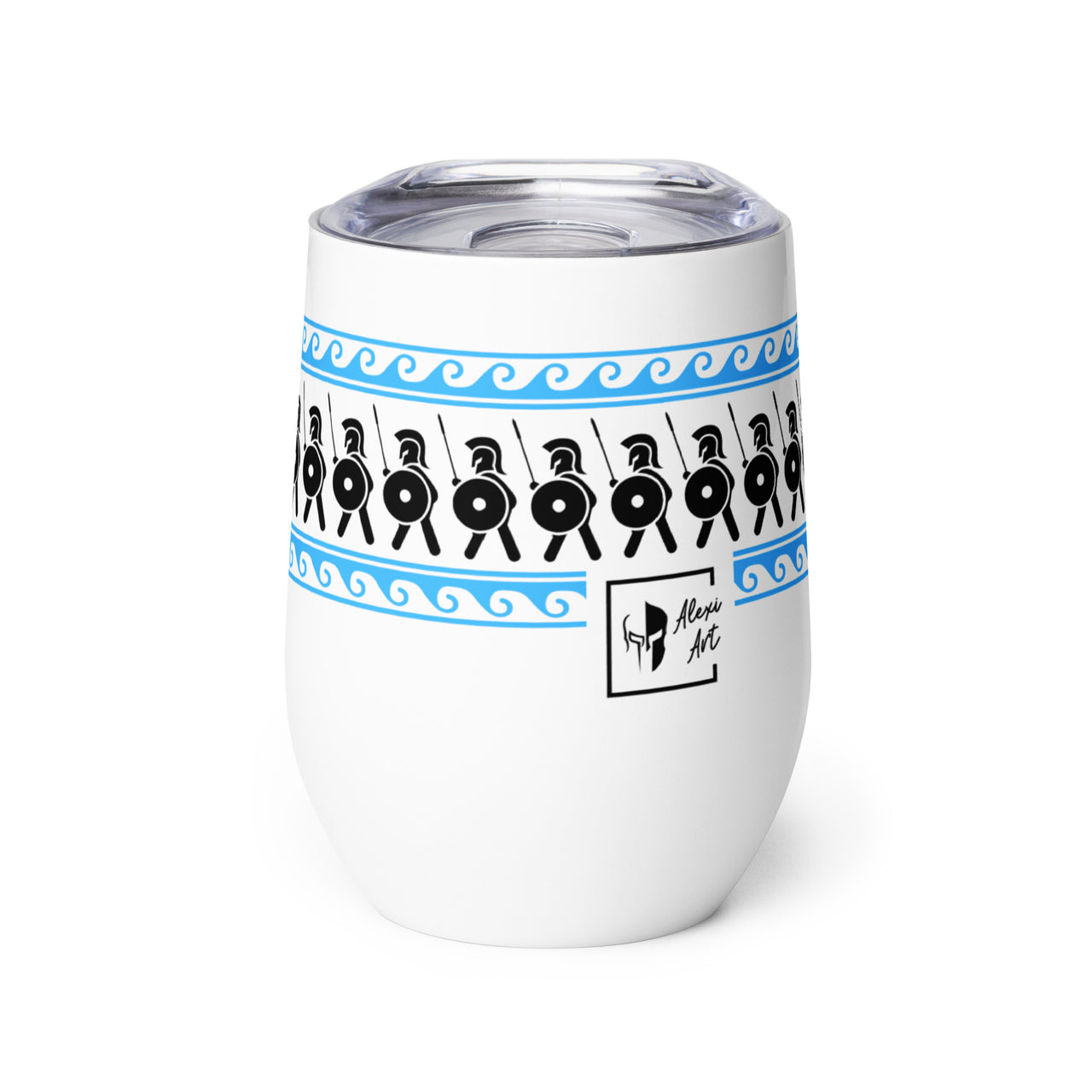 Spartan Warriors Wine Tumbler