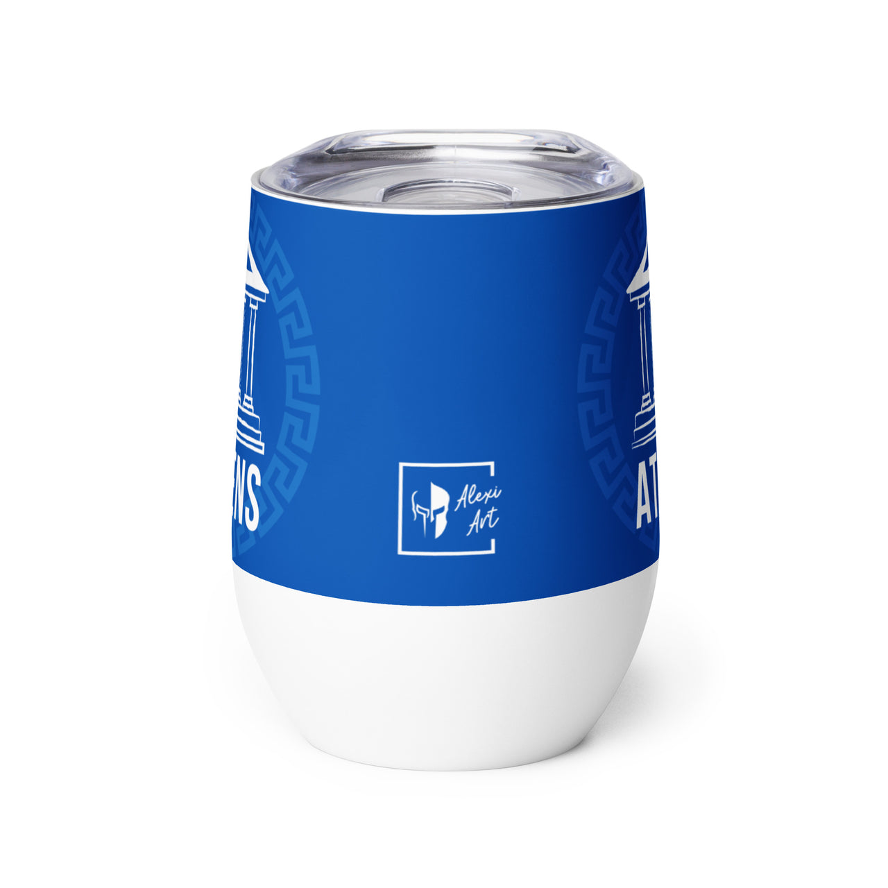 Iconic Places - Athens Wine Tumbler