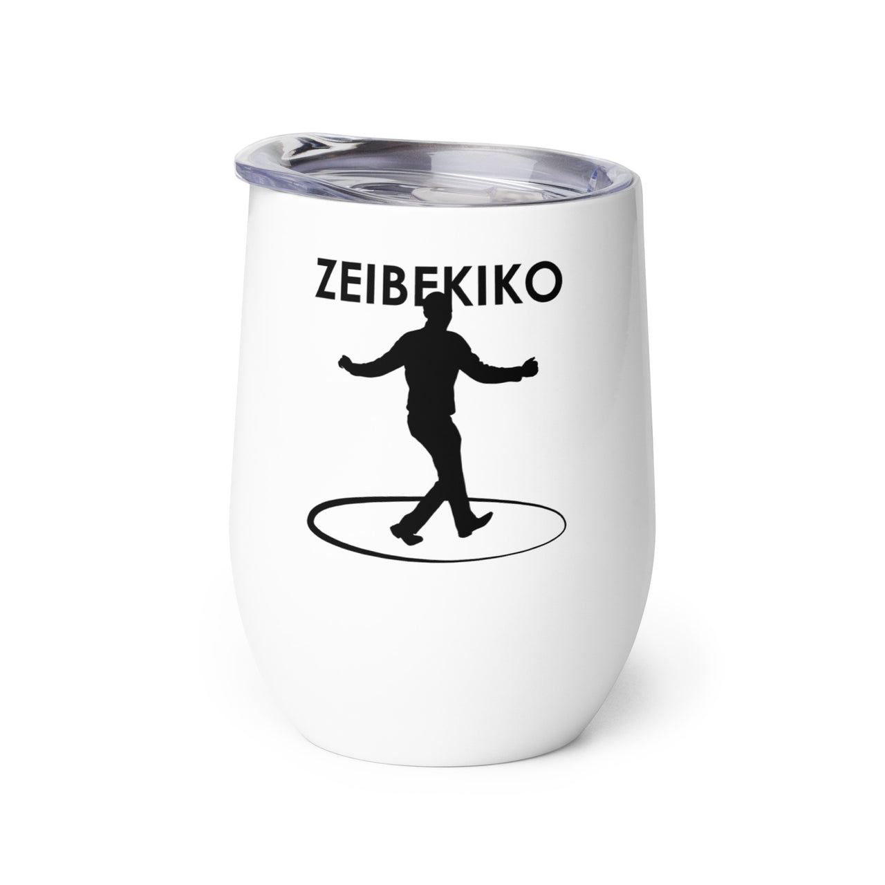 Zeibekiko Dance Wine Tumbler