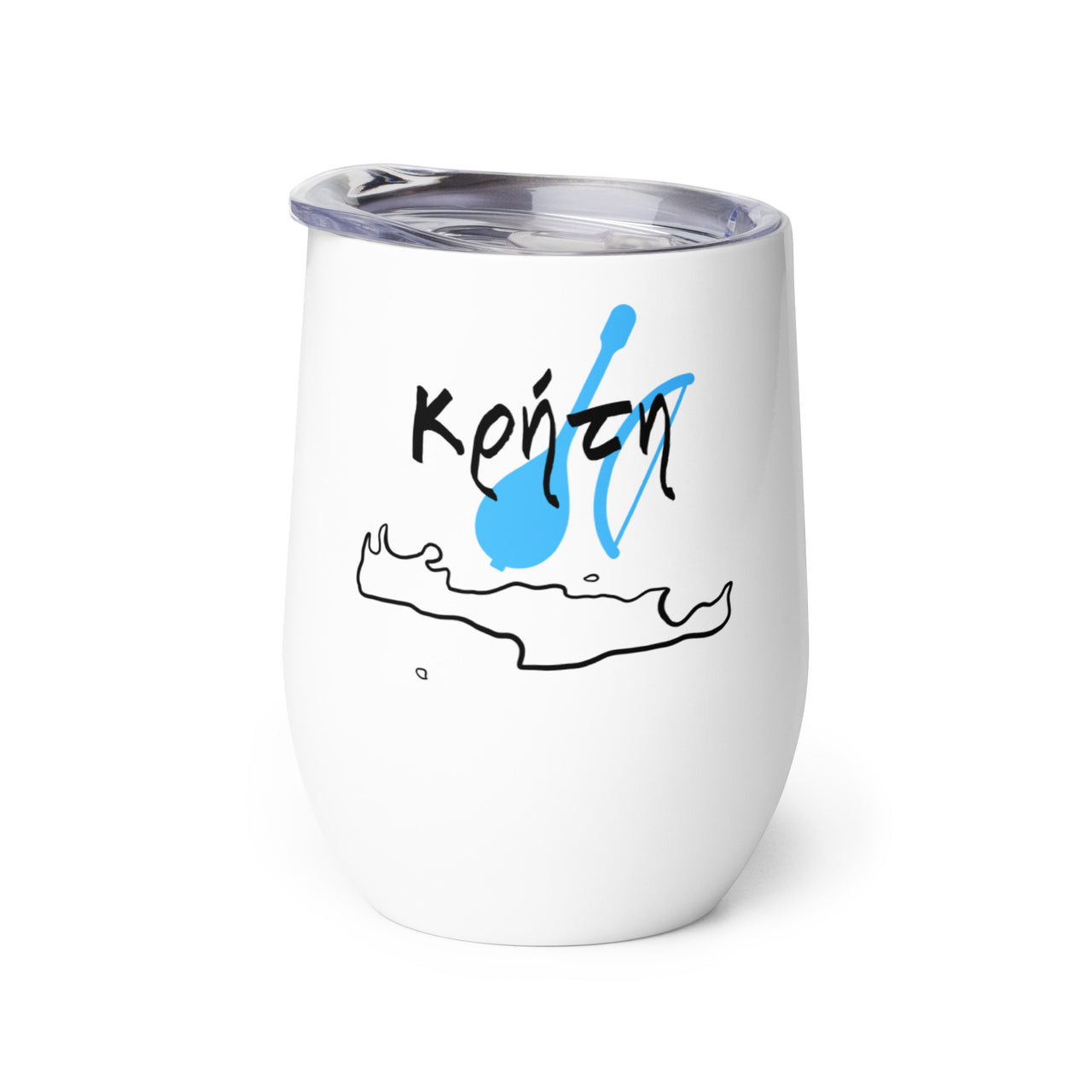 Crete Music (Kritika) Wine Tumbler